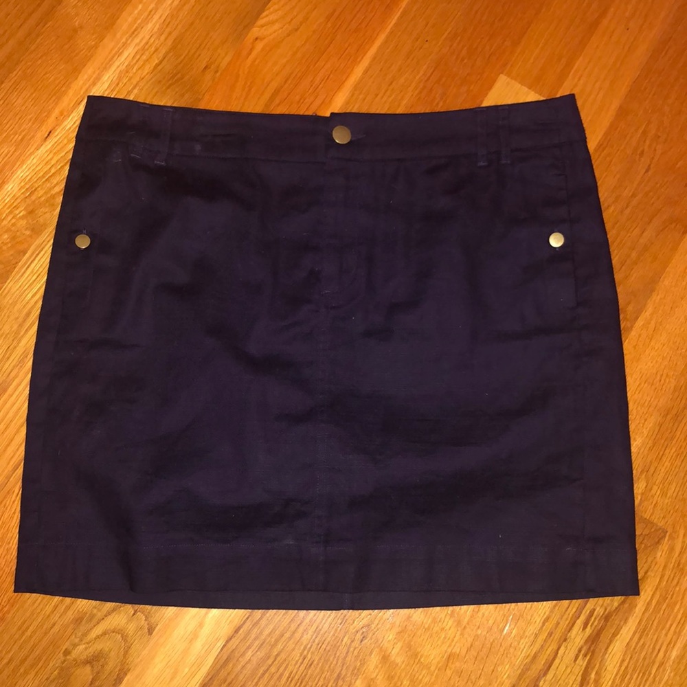 Purple gap skirt